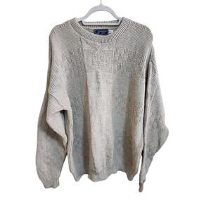 Vintage Men's Peconic Crew Neck Sweater Size Large